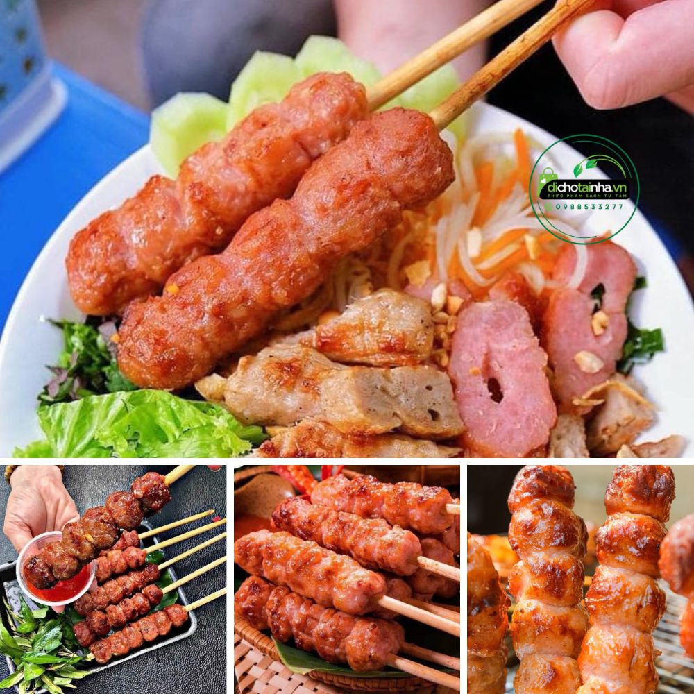 Nem nướng hồ lô