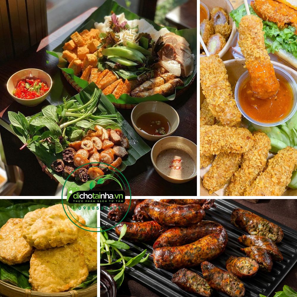 Set nguyên liệu làm BÚN ĐẬU MẮM TÔM cao cấp